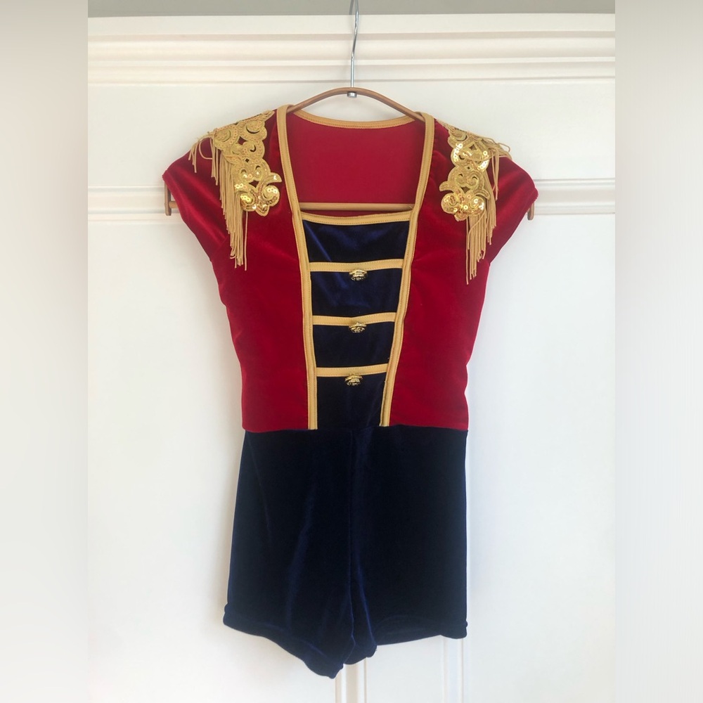 Weissman Red, Navy, and Gold Kids Toy Soldier Dance costume